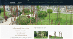 Desktop Screenshot of ferronnerie-pierre-jardin.be